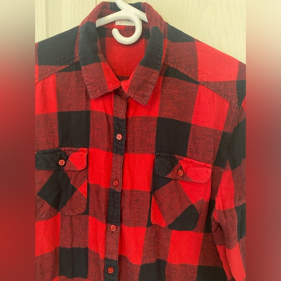 🚦4️⃣ for $15 Nevada lumber jacks button up plaid shirt - Picture 2 of 5